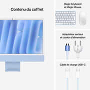 Apple Imac M4 2024 24 24 Go 512 Go Bleu Md2T4Fn A — Apple au Maroc | Connecto.ma