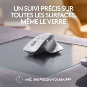 Logitech Mx Master 3S For Mac Souris Sans Fil Bluetooth Gris Pale 910 006572 — Logitech au Maroc | Connecto.ma