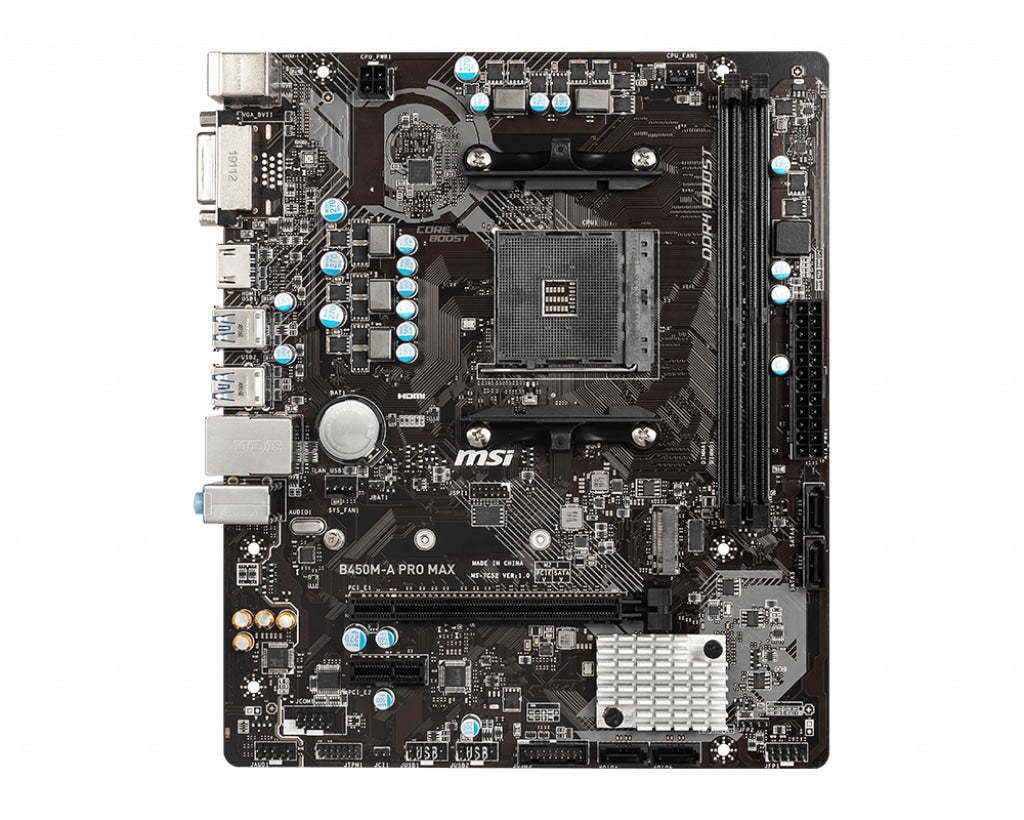 Carte Mere Micro Msi B450M A Pro Max Msib450M — MSI au Maroc | Connecto.ma
