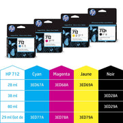 Cartouche Dencre Grande Capacite Hp 712 Yellow — HP au Maroc | Connecto.ma
