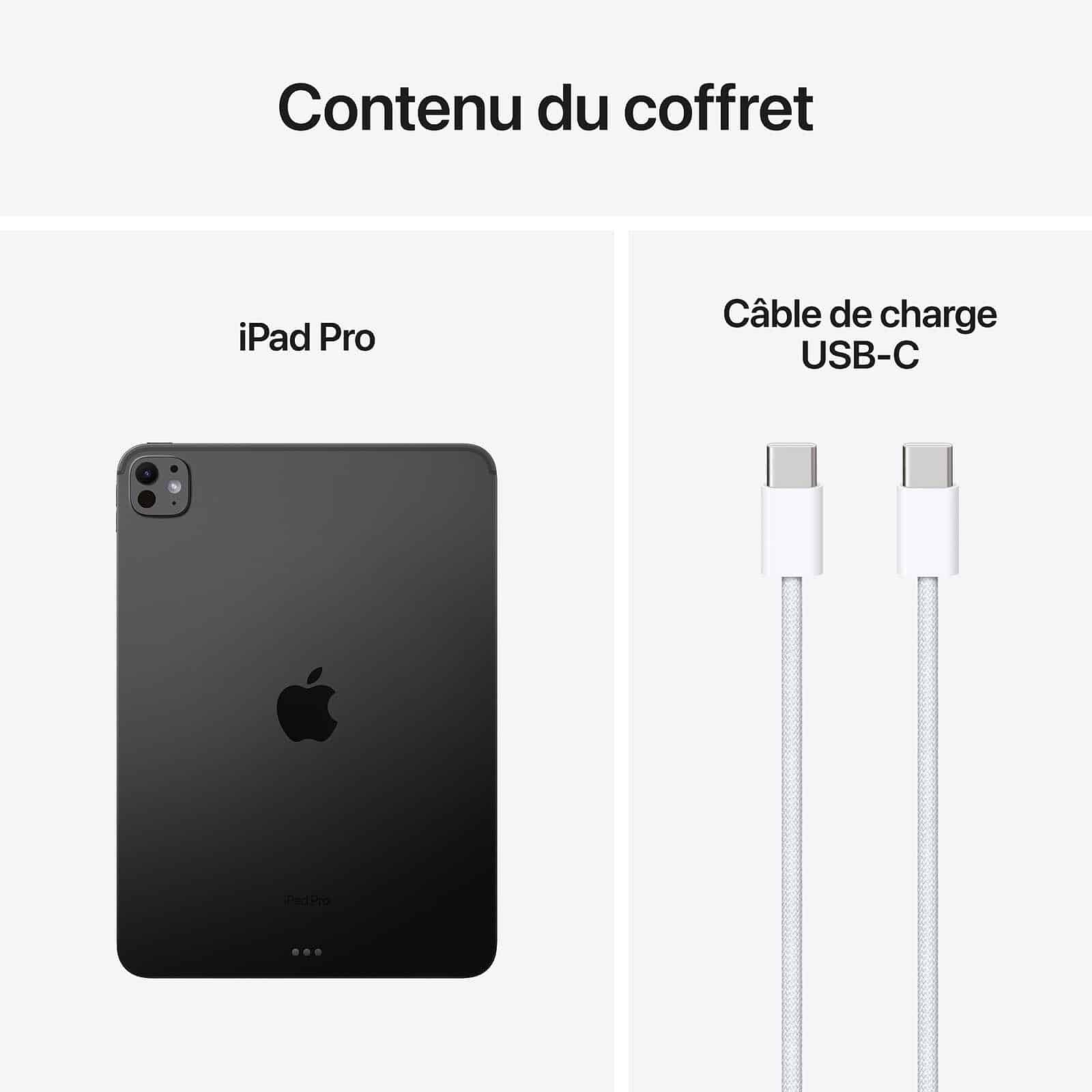 Apple Ipad Pro M4 2024 11 Inch 256Gb Wi Fi Sidereal Black Mvv83 — Apple au Maroc | Connecto.ma