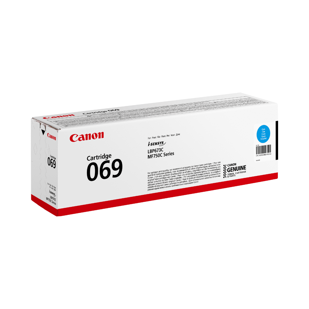 Canon Toner Dorigine 069 Cyan Nwc 5093C002Aa — Canon au Maroc | Connecto.ma