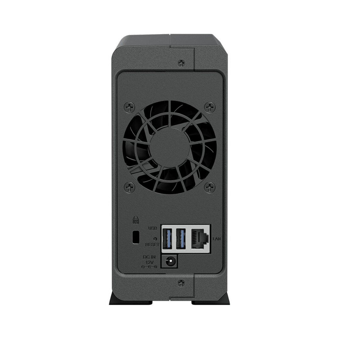 Synology Serveur Nas 1 Baie Diskstation Ds124 — Connecto au Maroc | Connecto.ma