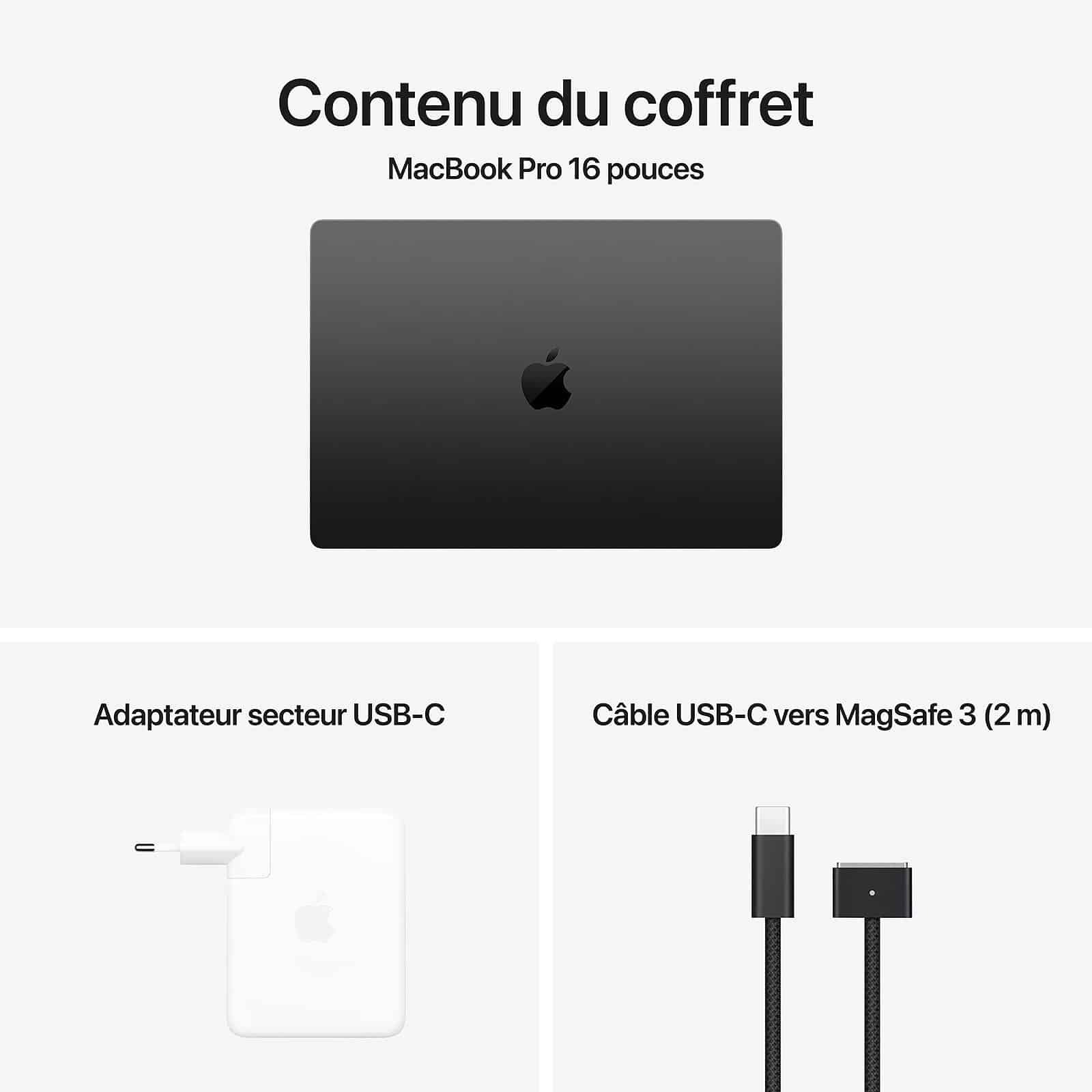 Apple Macbook Pro M4 Max 16 Noir Sideral 48 Go 1 To Mx313Fn A — Apple au Maroc | Connecto.ma