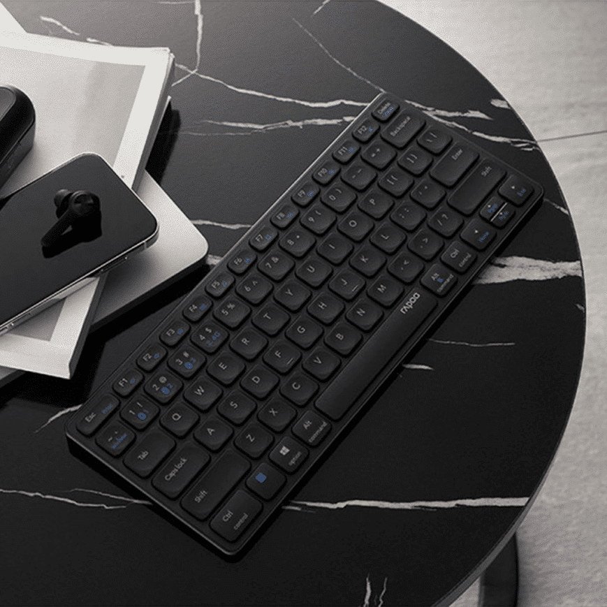 Clavier Sans Fil Bluetooth Rapoo E9050G 6940056142740E9050G — Connecto au Maroc | Connecto.ma