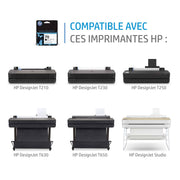 Hp 712 80Ml Black Ink Cartridge T630 T230 — HP au Maroc | Connecto.ma