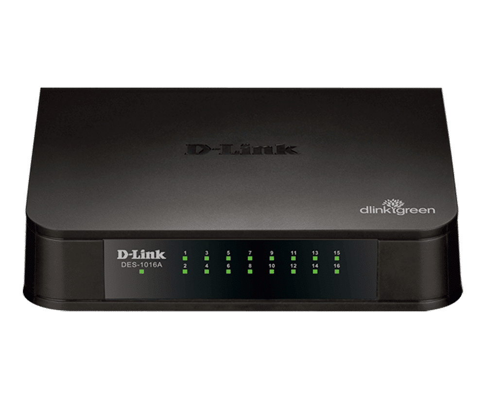 Switch D Link 16 Ports Des 1016A E — Connecto au Maroc | Connecto.ma