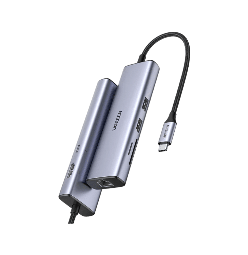 Ugreen Hub Usb C 7 En 1 Avec Hdmi 4K 60 Hz 90568 — Connecto au Maroc | Connecto.ma