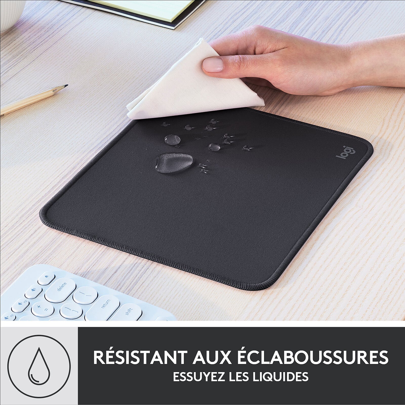 Tapis De Souris Logitech Serie Studio Graphite 956 000049 — Logitech au Maroc | Connecto.ma