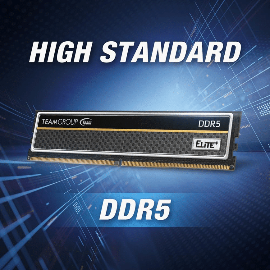 Barrette Memoire De Bureau Uddim Ddr5 Team Elite 16 Go 5600 Cl46 Ted516G5600C4601 — Connecto au Maroc | Connecto.ma