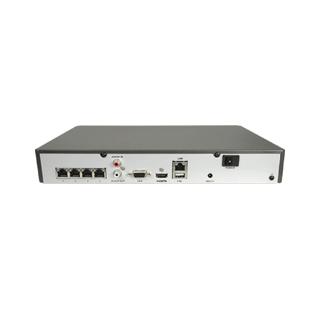 Hikvision Kit Video Surveillance Pro Ip 4X Cameras Poe Domes Motorisee Ir 20M 4Mp Enregistreur Nvr 4 Canaux H265 2000 Go Irfvab5S5Bis — Hikvision au Maroc | Connecto.ma