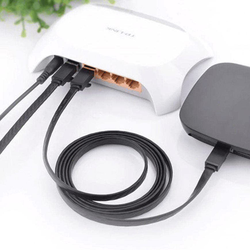 Ugreen Cable Ethernet Flat Cat6 1M 50173 — Connecto au Maroc | Connecto.ma