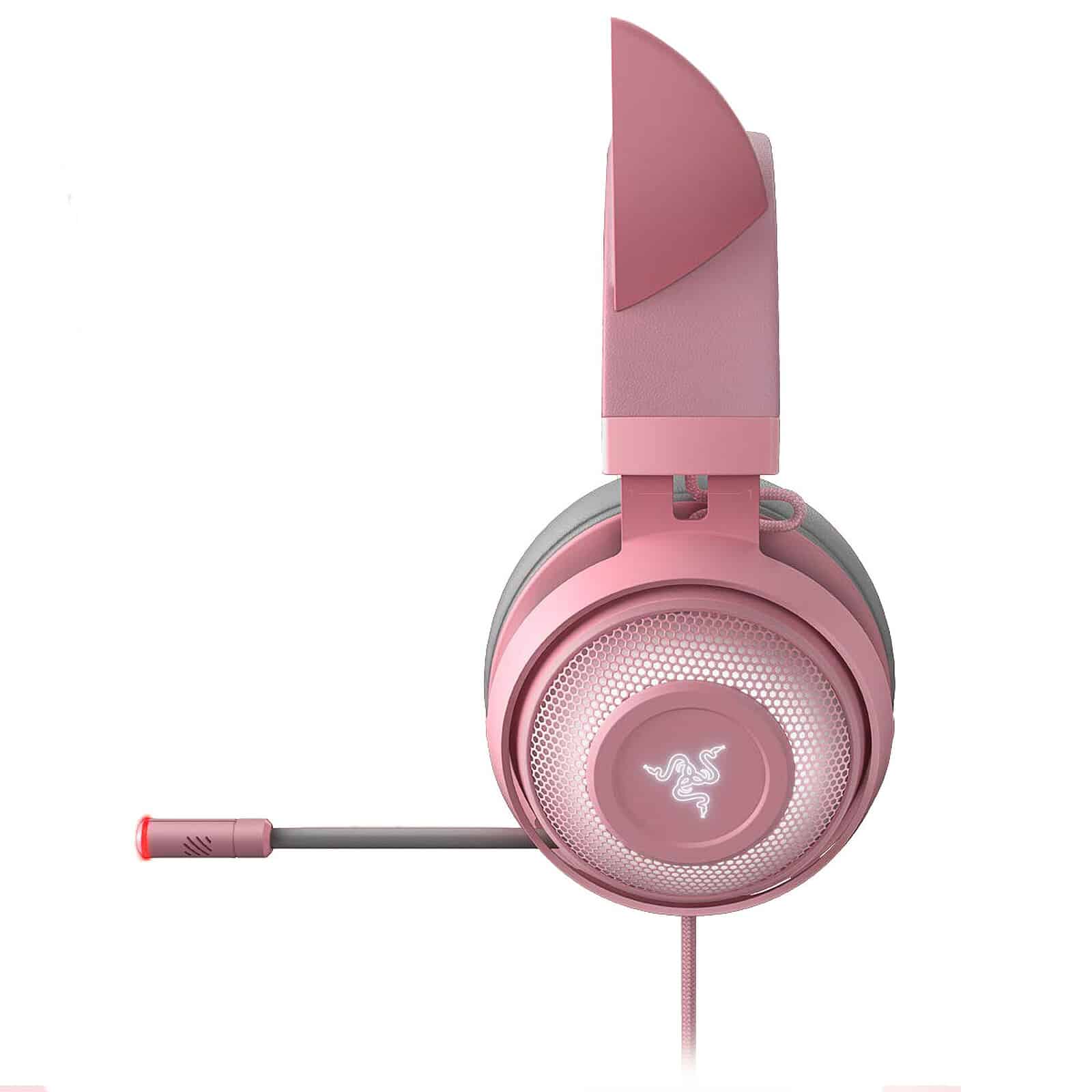 Razer Kraken Kitty V2 Casque Gaming Quartz 8887910060971 — Razer au Maroc | Connecto.ma