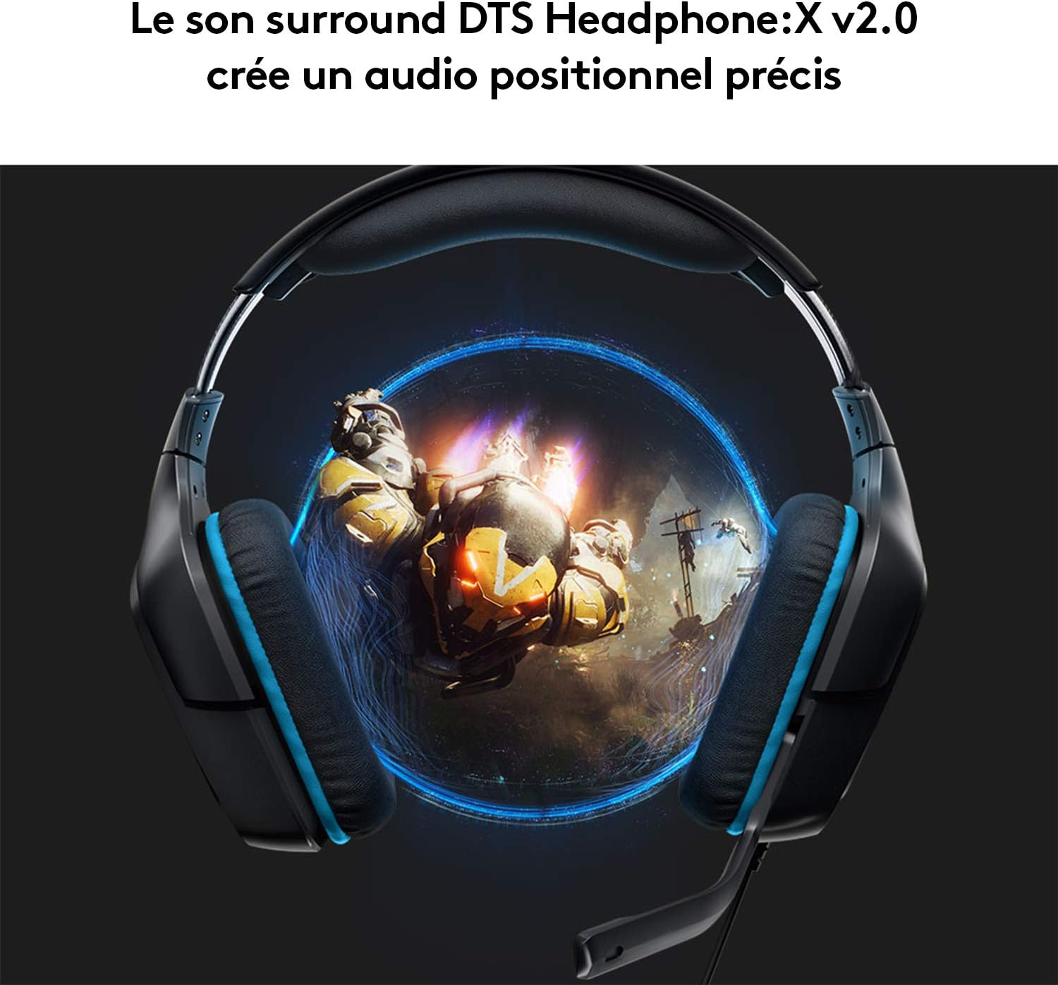 Casque Avec Fil Gamer Logitech G432 5099206082410 — Logitech au Maroc | Connecto.ma