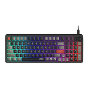 Clavier Gaming Rétroéclairé MSI FORGE GK110 – AZERTY — vue 2 — Connecto.ma