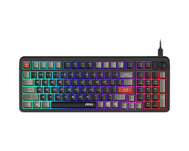 Clavier Gaming Rétroéclairé MSI FORGE GK110 – AZERTY MSIMaroc | Connecto.ma