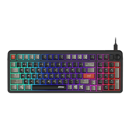 Clavier Gaming Rétroéclairé MSI FORGE GK110 – AZERTY MSIMaroc | Connecto.ma