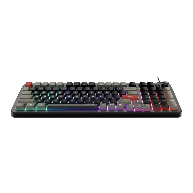 Clavier Gaming Rétroéclairé MSI FORGE GK110 – AZERTY MSIMaroc | Connecto.ma