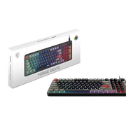 Clavier Gaming Rétroéclairé MSI FORGE GK110 – AZERTY — vue 6 — Connecto.ma