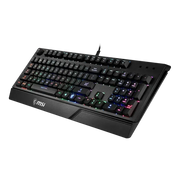 Clavier gaming rétroéclairé MSI VIGOR GK20 — vue 2 — Connecto.ma