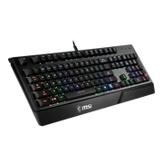 Clavier gaming rétroéclairé MSI VIGOR GK20 — vue 3 — Connecto.ma