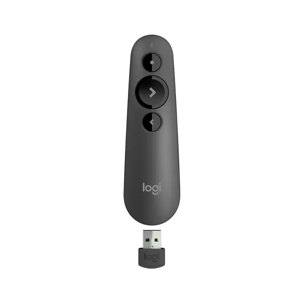 LOGITECH R500S Télécommande LASER POINTER PRESENTATION – NOIR — vue 2 — Connecto.ma