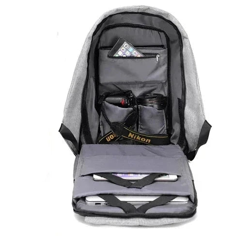 Sac à dos antivol Mark Ryden MR-5815 Gris pour PC portable 15,6 pouces