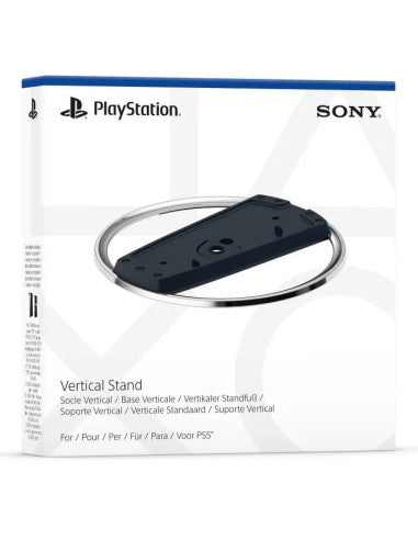 Stand vertical PS5 officiel Sony – design assorti toutes versions PS5
