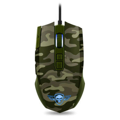 Souris avec fil gamer Spirit of Gamer Elite-M50 Army Edition 2 – RGB (M50) Spirit