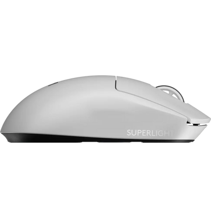 Souris gaming Logitech G Pro X Superlight 2 – Blanche, sans fil (910-006639) Connecto.ma