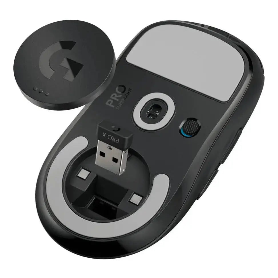 Logitech G Pro X Superlight Souris Sans fil–Noir — vue 7 — Connecto.ma