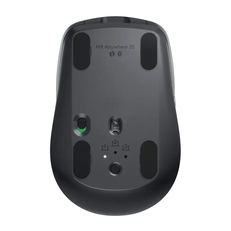 Logitech Souris sans fil MX Anywhere 3S – Graphite — vue 8 — Connecto.ma
