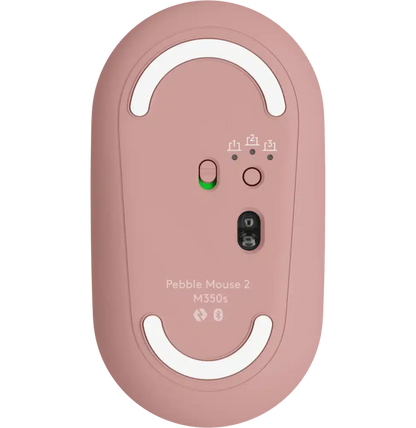 Logitech Pebble 2 M350s Souris Sans Fil Bluetooth – Rose (910-007014) Connecto.ma