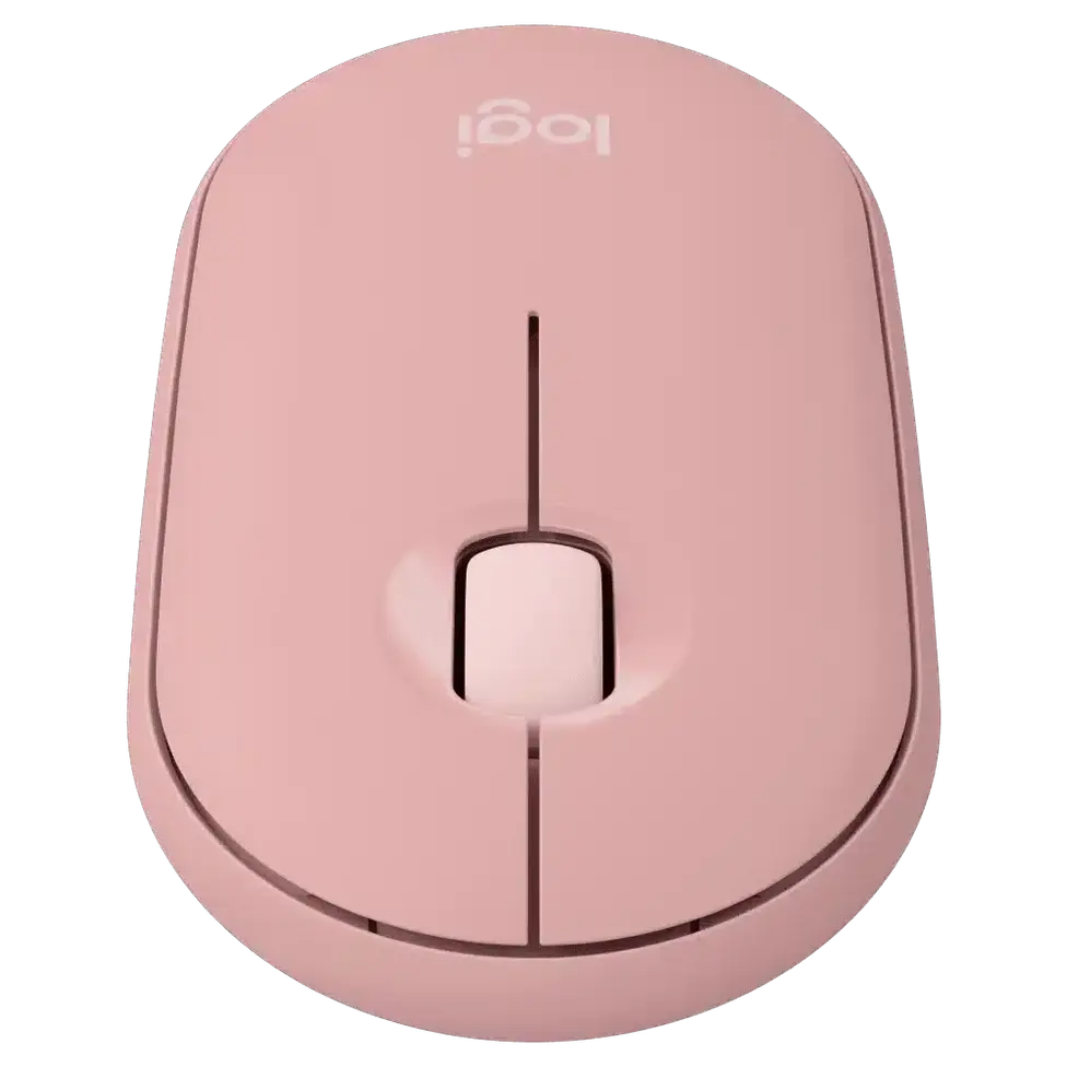 Logitech Pebble 2 M350s Souris Sans Fil Bluetooth – Rose — vue 2 — Connecto.ma