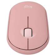 Logitech Pebble 2 M350s Souris Sans Fil Bluetooth – Rose — vue 2 — Connecto.ma