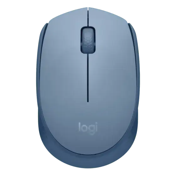 Souris Logitech sans fil M171 – BLUEGREY — Connecto.ma