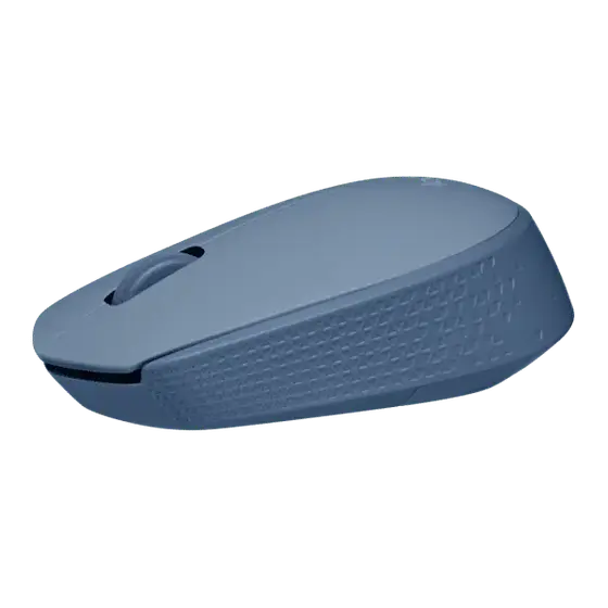 Souris Logitech sans fil M171 – BLUEGREY — vue 2 — Connecto.ma