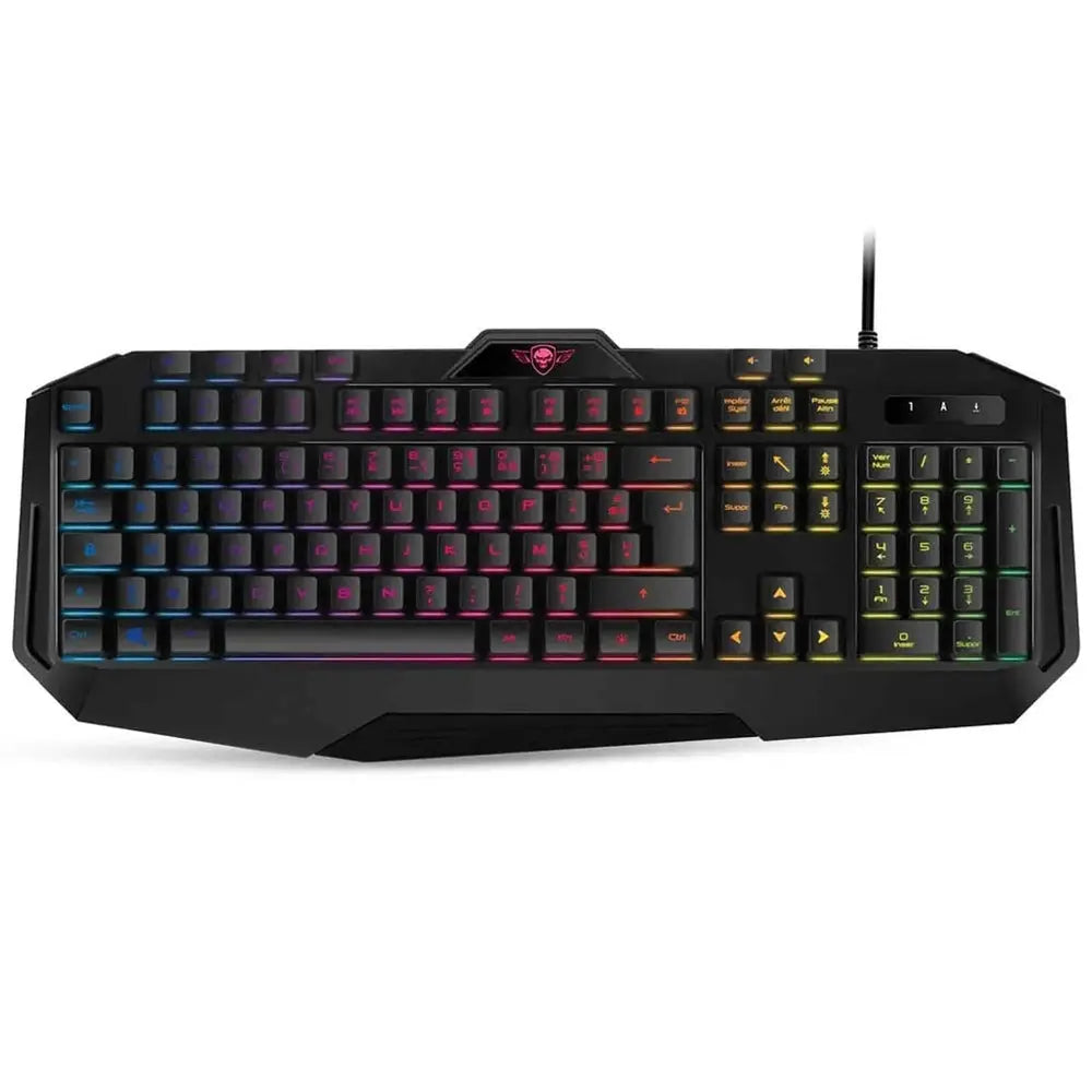 Clavier avec fil gamer Spirit of Gamer Pro-K8 – RGB — vue 2 — Connecto.ma