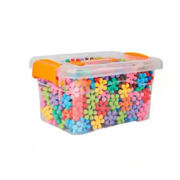 Bloc de Construction Tournesol – Jeu Éducatif 120 Pièces — Connecto.ma