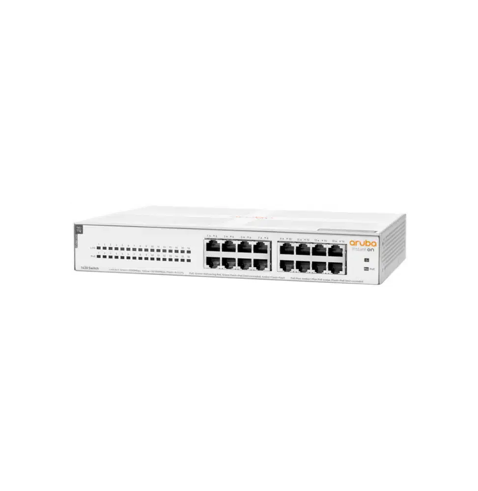 Switch Aruba Instant On 1430 16G classe 4 PoE 124 W (R8R48A) Connecto.ma
