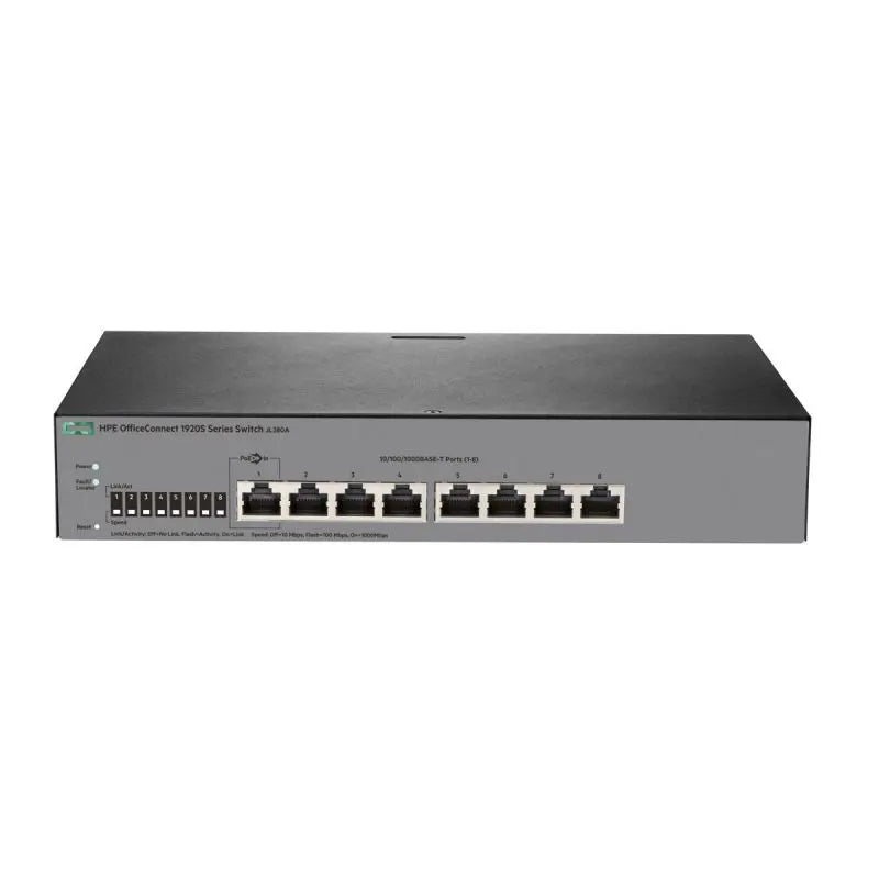 SWITCH HPE OFFICECONNECT 1920S 8G GIGABIT SMART MANAGED (JL380A) Hewlett Packard