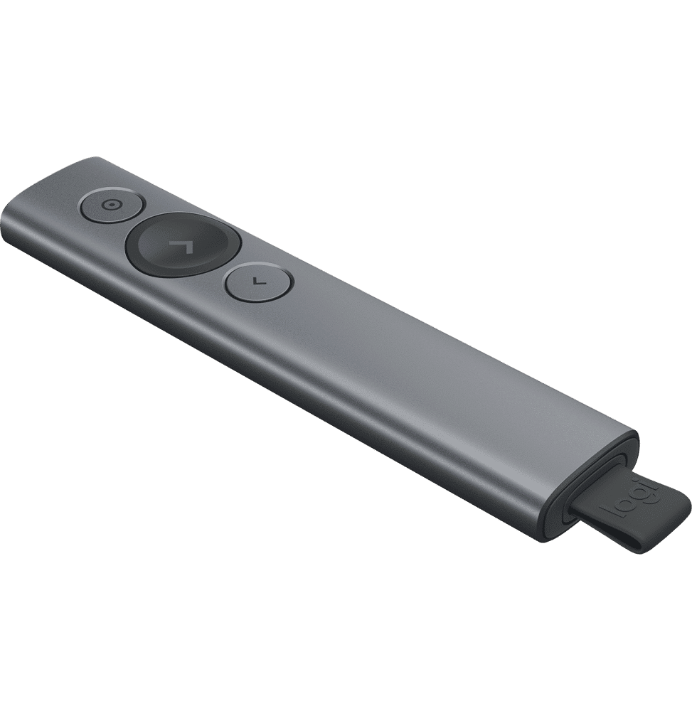 Logitech Spotlight Presenter (Gris) – Pointeur laser (910-004861)