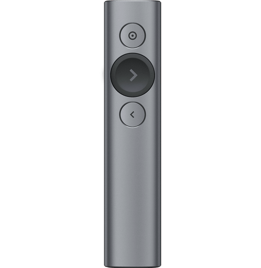 Logitech Spotlight Presenter (Gris) – Pointeur laser (910-004861)