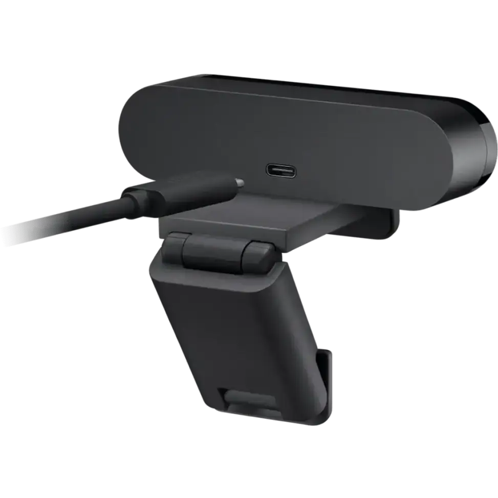 Webcam Logitech Brio 4K Ultra HD — vue 2 — Connecto.ma