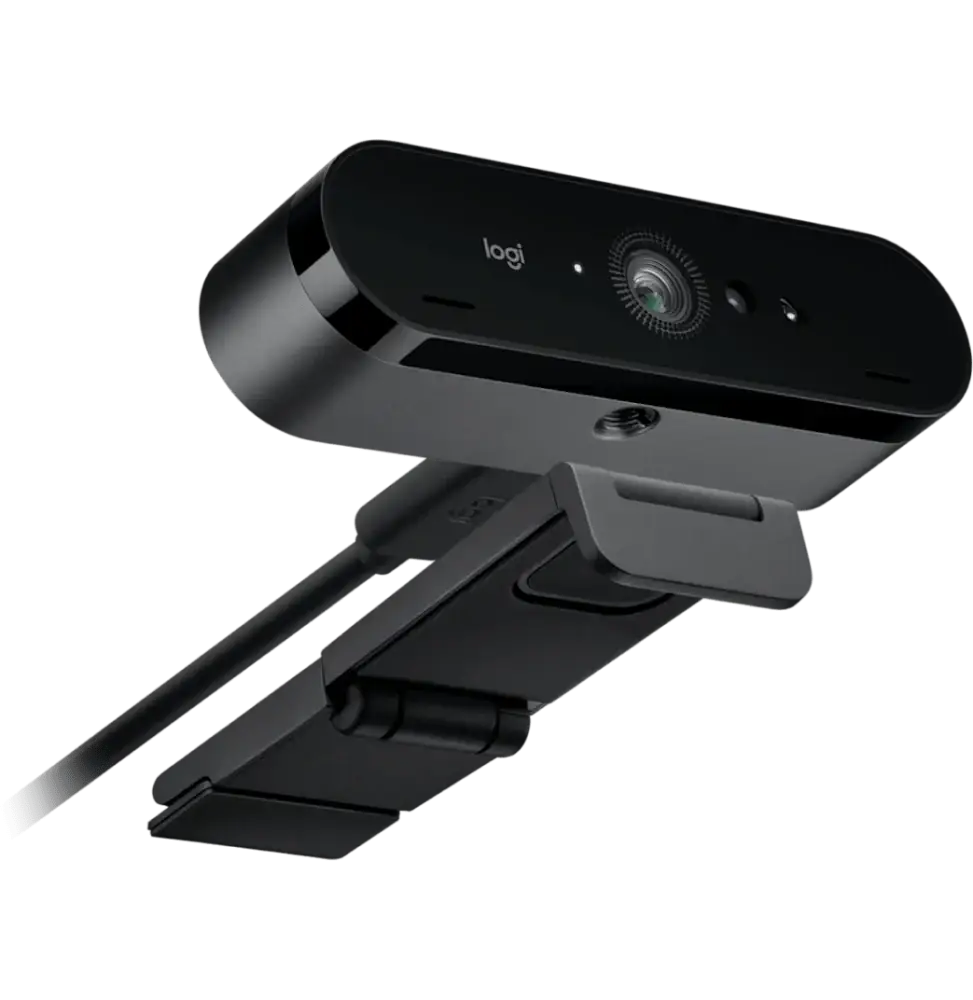 Webcam Logitech Brio 4K Ultra HD (960-001724) LogitechMaroc | Connecto.ma