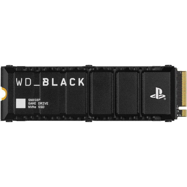 SSD PS5 WD_BLACK SN850P 2 To NVMe avec dissipateur refroidissement pour PS5 – 7 300 Mo/s