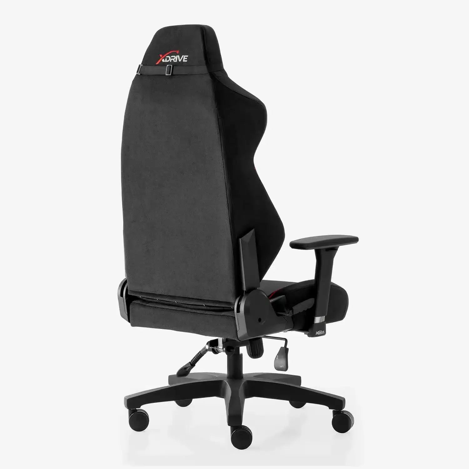 Chaise Gamer XDRIVE ANKA EN SIMILI-CUIR–Noir Rouge — vue 7 — Connecto.ma
