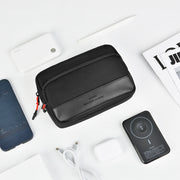 Pochette voyage WiWU Essen – Compatible câbles USB-C, écouteurs, chargeurs | Meilleur prix Maroc | Connecto.ma