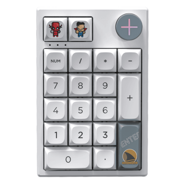 Clavier mécanique numérique filaire et sans fil Bluetooth Darmoshark K3 PRO, 19 touches