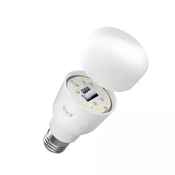 Ampoule Intelligente YEELIGHT – RGB, Wi-Fi & Bluetooth, 1700–6500K, Compatible Google Assistant, Alexa, SmartThings – Image 2